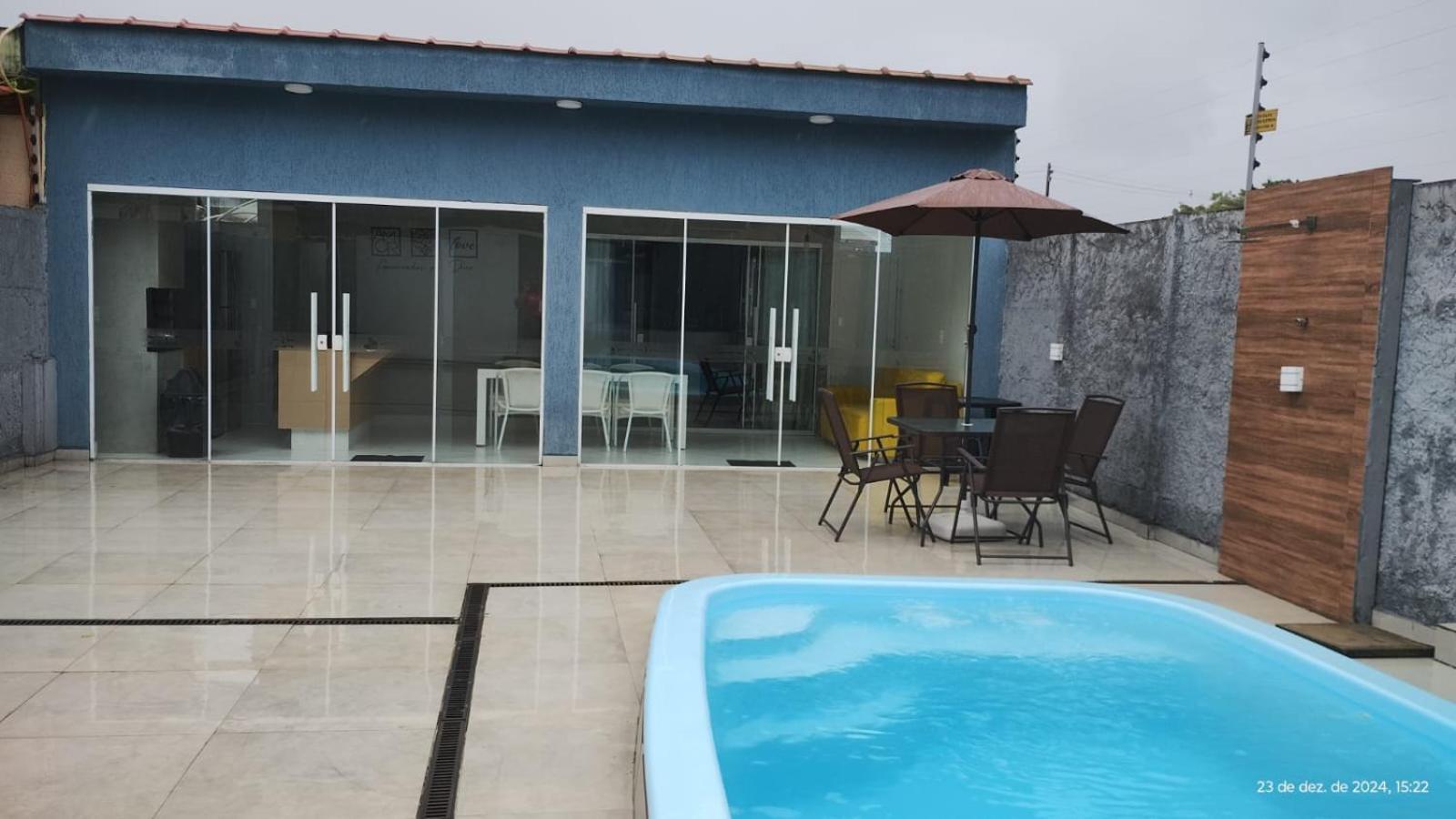 Casa Com Piscina E Hidromassagem Praia Enseada. 瓜鲁雅 外观 照片